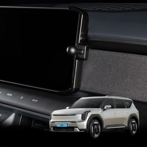 메이튼 EV9 전용 내비게이션 휴대폰 거치대 K032, 하이그로시블랙, 1개