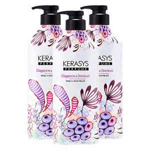 케라시스 퍼퓸 샴푸 엘레강스 앤 센슈얼, 980ml, 3개