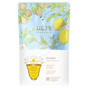 쌍계명차 프루트 허그 파우치 레몬캐모마일, 1.5g, 20개입, 1개