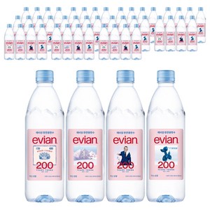에비앙 천연광천수 생수, 500ml, 48개