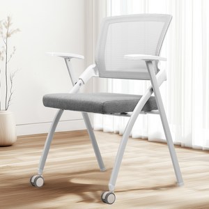 네오체어 위너 서재용 메쉬 사무용의자, 그레이, 62 x 55 x 88 cm