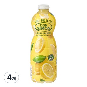 돈시몬 NFC 레몬즙, 1L, 4개