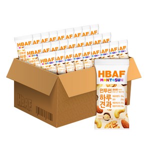 바프 먼투썬 하루견과 화이트 세트, 20g, 100개