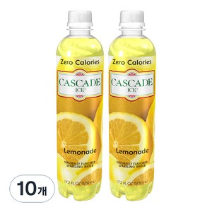캐스케이드 스파클링 레모네이드, 509ml, 10개