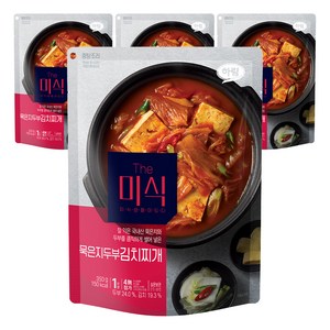 더미식 묵은지두부김치찌개, 350g, 4개