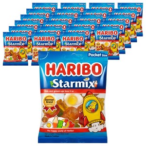 하리보 스타믹스 젤리 포켓, 100g, 24개