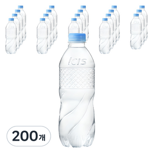 아이시스 초경량 무라벨, 500ml, 200개