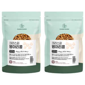 참굿즈 크리스피 병아리콩, 500g, 2개