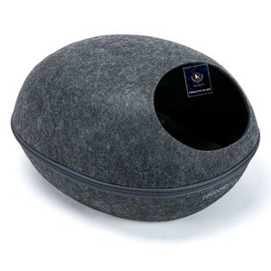 딩동펫 고양이 공룡알 숨숨 하우스, 다크그레이, 소형(넓이 39cm..., 1개