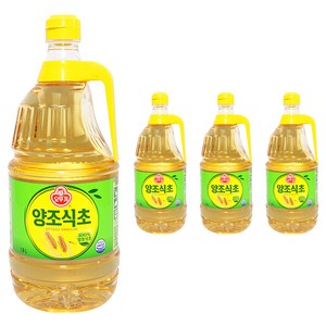 오뚜기 양조식초, 1.8L, 4개