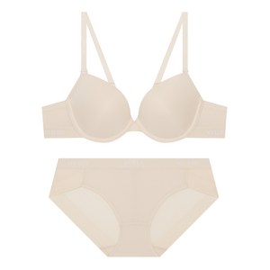게스언더웨어 플랫 에어로쿨 브라 + 팬티 세트