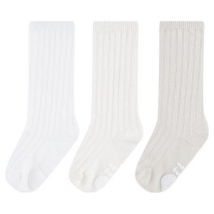 점핑칙피 유아용 퓨어 메쉬 니삭스 3종 세트