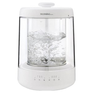 대웅 루미글라스 스팀가열 가습기 4L