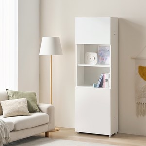 필웰 횸 책장 겸 도어형 수납장 600 방문설치