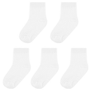 점핑칙피 유아용 시원한 메쉬 양말 5켤레 세트