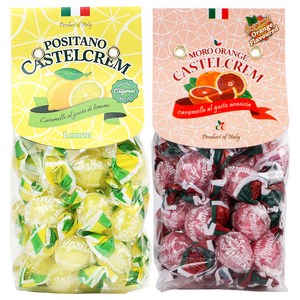 포지타노 카스텔크램 캔디 레몬 200g + 모로오렌지 200g, 1세트