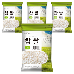 대구농산 건강한밥상 찹쌀, 1kg, 4개
