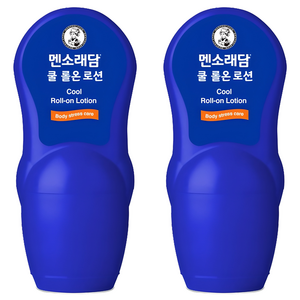 멘소래담 쿨 롤 온 바디로션, 50ml, 2개