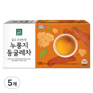 다농원 누룽지 둥굴레차, 1.5g, 100개입, 5개