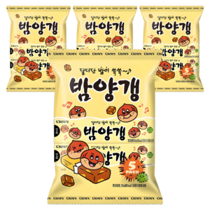 크라운 밤양갱 5p, 250g, 4개