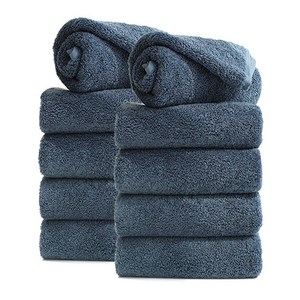 타월톡톡 호텔수건 200g 40수 코마사, 블루, 10개