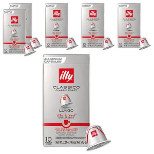 일리 클래식 로스트 룽고 그라운드 캡슐커피