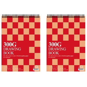 글로리아 드로잉북 300g 랜덤발송 2p, 18매, A4