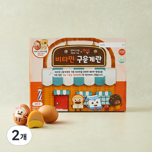 가농 브래드 이발소 비타민 구운계란 800g, 20구, 2개