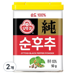오뚜기 순후추, 50g, 2개