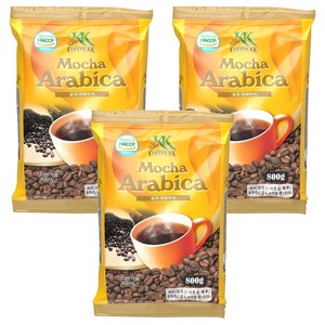 커피케이케이 모카 아라비카 자판기용 커피믹스, 800g, 1개입, 3개