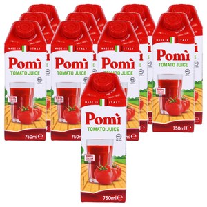 포미 토마토쥬스, 750ml, 12개