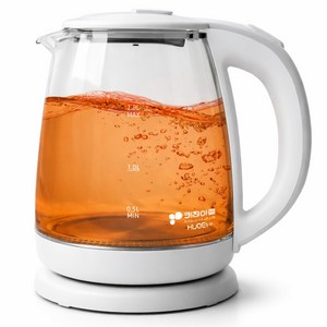 키친아트 허브 전기 유리 포트 1.8L