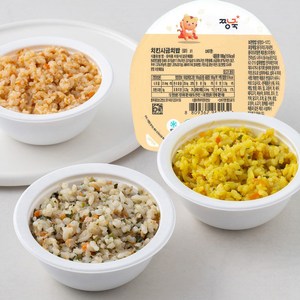 짱죽 냉장 이유식 완료기 아기밥(13~14개월부터) C세트, (치킨시금치밥 + ..., 1세트