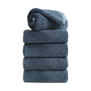 타월톡톡 프리미엄 호텔 수건 200g 40수 코마사, 블루, 5개