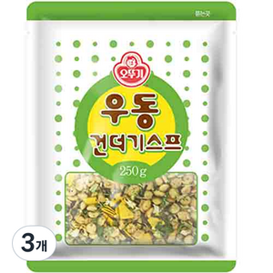 오뚜기 우동건더기스프, 250g, 3개