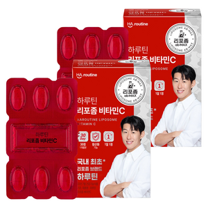 하루틴 리포좀 비타민C 1100mg, 30정, 2개
