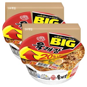 오뚜기 육개장 컵 104g, 48개