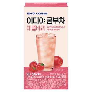 이디야커피 콤부차 애플베리