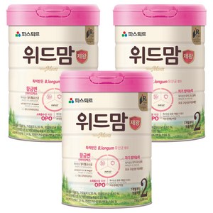 파스퇴르 위드맘 제왕 2단계, 750g, 3개