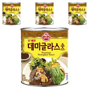 오뚜기 오쉐프 데미글라스, 3kg, 4개