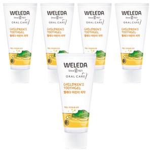 벨레다 어린이 치약, 50ml, 5개