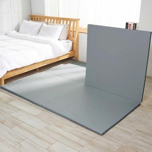 BUNNYHOUSE 이지클린 2단 폴더매트 + 미끌림 방지패드 4p