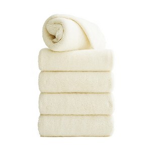 타월톡톡 프리미엄 국내산 호텔수건 200g 40수 코마사, 내추럴, 5개