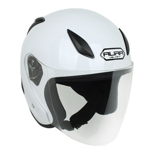 아우라헬멧 아우라3 오토바이 헬멧, 화이트, XL