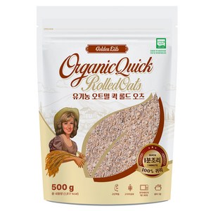 골든잇츠 유기농 퀵오트밀, 500g, 1개