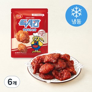 맥시칸 양념치킨 순살 (냉동), 300g, 6개