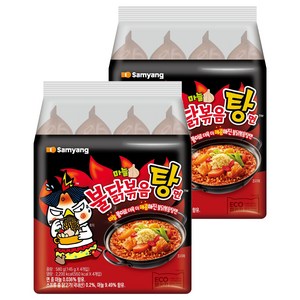 삼양 불닭볶음탕면 145g, 8개, (4개입 X 2팩)