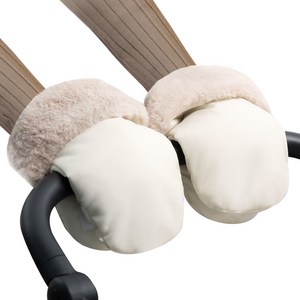 아띠래빗 퍼 방한 유모차 장갑 세트