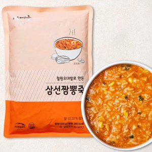 서울마님죽 삼선 짬뽕죽 (냉장), 500g, 1개