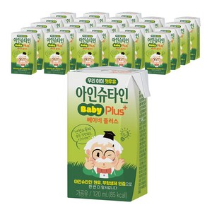 아인슈타인 베이비 플러스 무항생제, 120ml, 24개